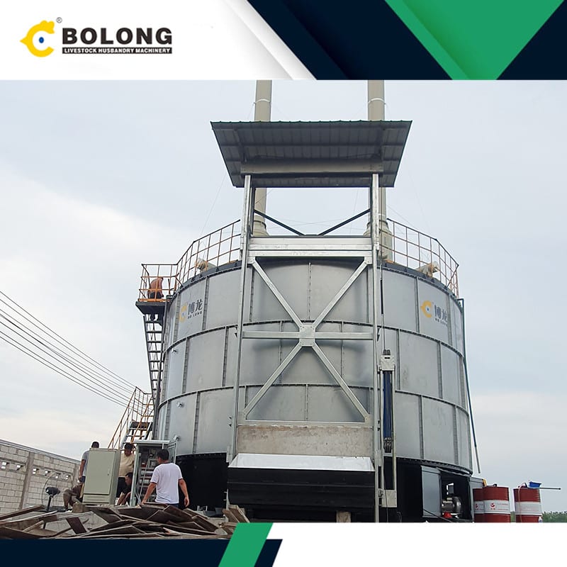 From Chicken Dung to Fertilizer with Fermentation Tanks